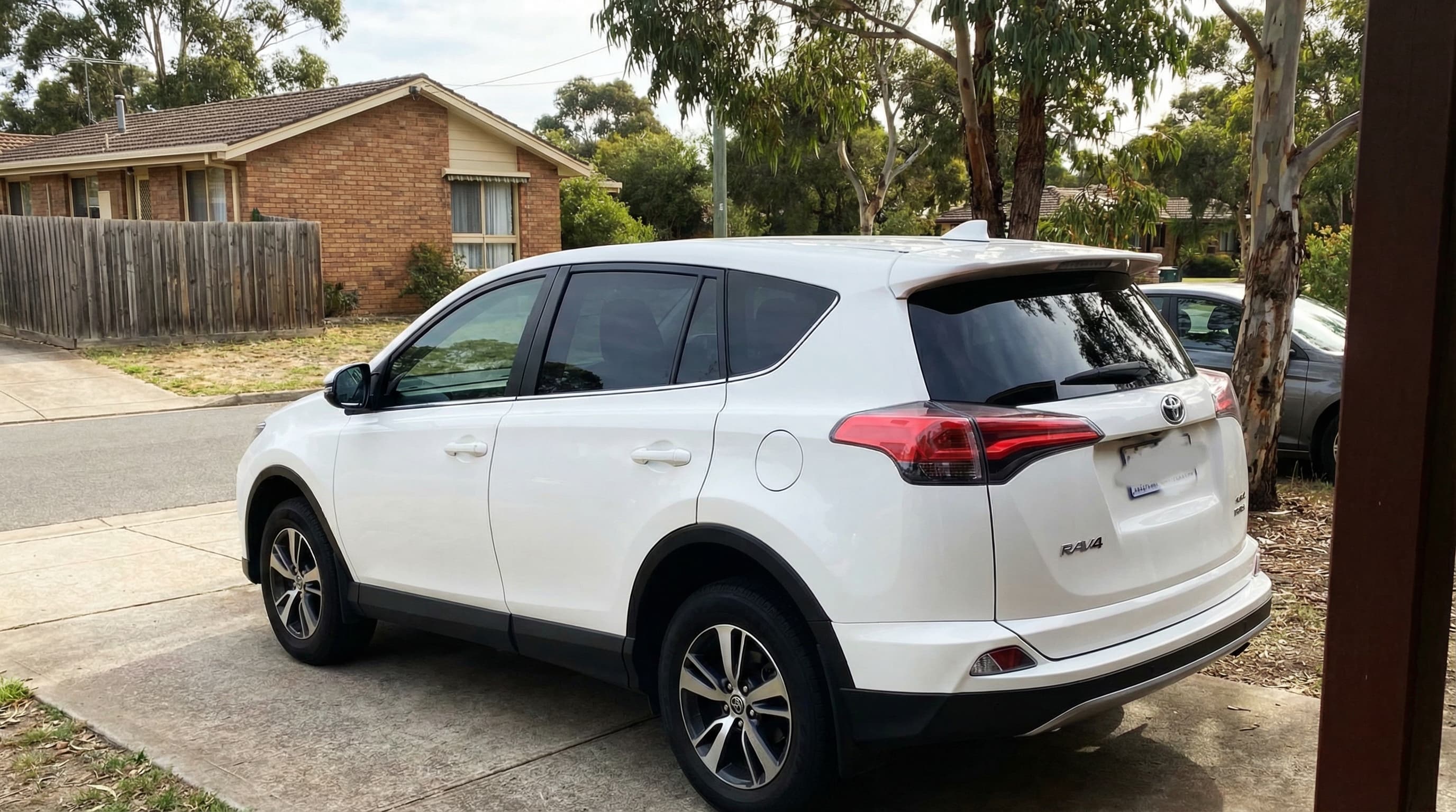 Toyota RAV4 with tinted windows by Solarblock