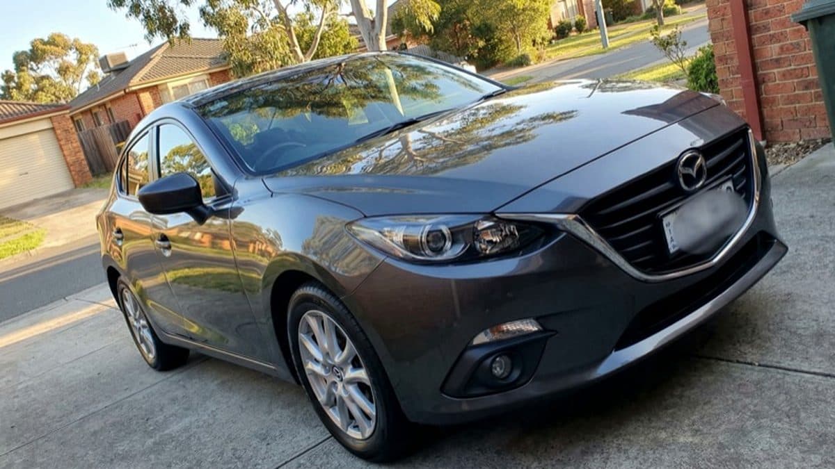 Mazda 3 with Gtechniq ceramic coating by Solarblock