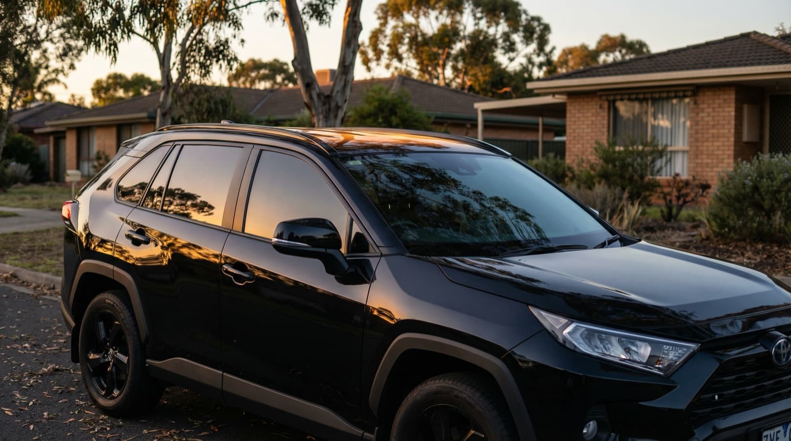 Professional window tinting at Solarblock Hornsby workshop